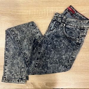 NWOT SIZE 3 YMI Acid Wash Jegging Jeans